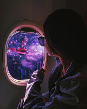 Escape From Reality 3, 2021.Photomontage